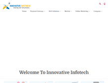 Tablet Screenshot of innovative2all.com